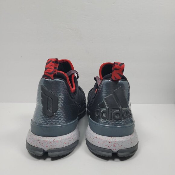 Adidas Damian Dame Lillard Men's Black Blue Basketball Shoes S85492 US Size 12 - Picture 4 of 8